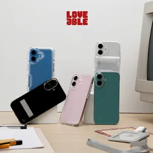 LOVEABLE Invisible Series Case - Softcase/Cashing HP For iP 11 12 13 14 15 16 PLUS PRO PROMAX Casing Handphone