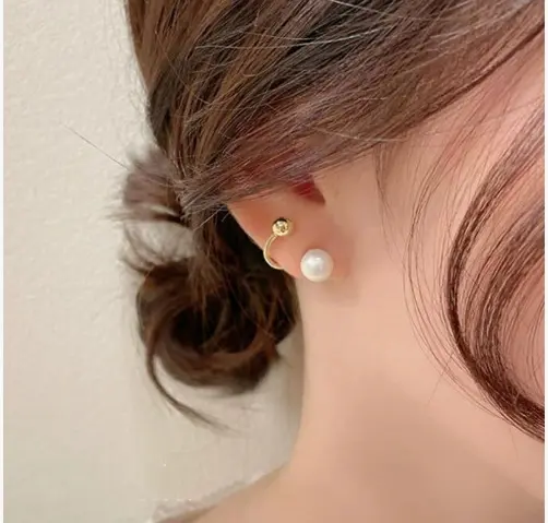 Anting Tusuk Simpel Mutiara 1 Cantik anting wanita Elegn Dan Moder untuk Tampil Lebih Stylish