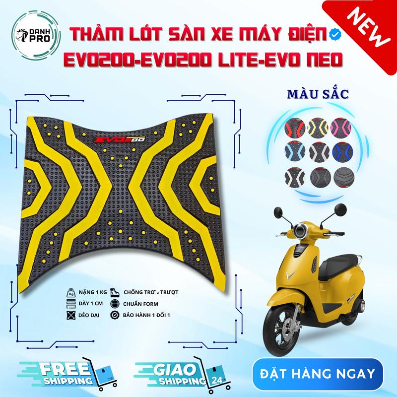 Thảm xe điện Evo 200 thảm lót sàn xe điện Evo 200 thảm lót chân xe điện Evo 200 VinFast