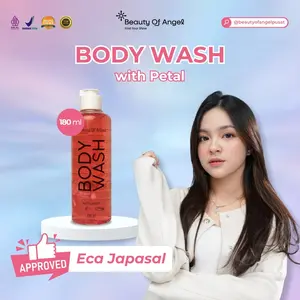 [DR Richard Lee Approved] Beauty of Angel Special Bundling Premium Body Wash Petal + Glow Soap With Retinol & Niacinamide  Membantu Mencerahkan Melembabkan Menutrisi Kulit Wajah dan Seluruh Tubuh Pencerah Lotion