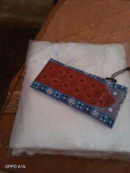 Product Review of Mukena Sabrina Dewasa Katun Mix Foil New Exslusif Renda Tileu Import Mewah from n**a a** 1