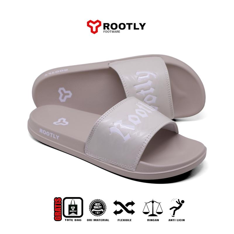 Rootly - Sandal Slipper Begie Polos Simple 4