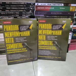 buku PANDUAN MENYAMPAIKAN KATA SAMBUTAN KEAGAMAAN  DAN KEMASYARAKATAN