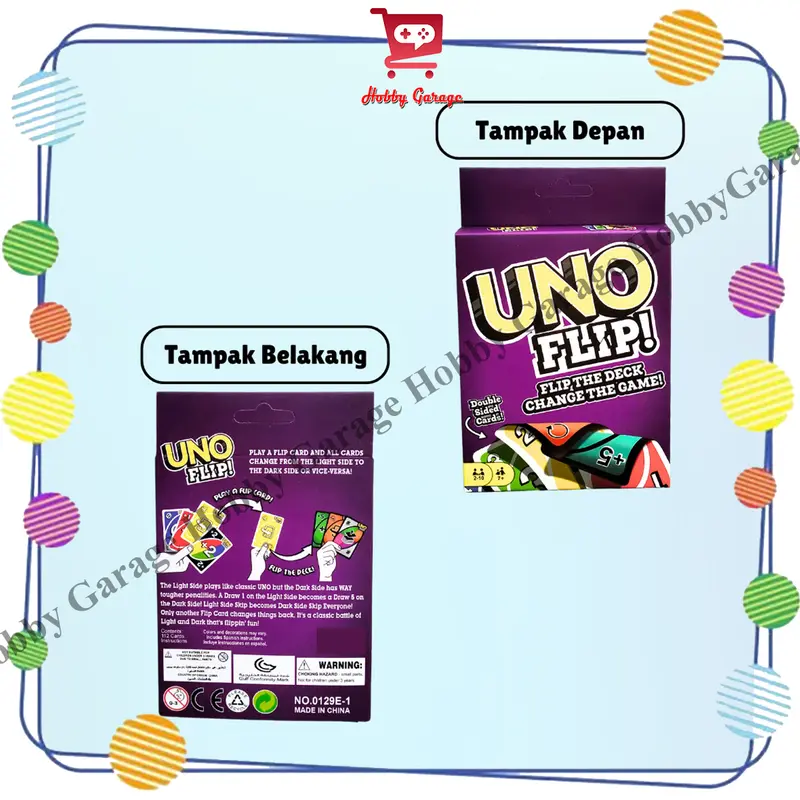 Uno flip card mainan kartu keluarga 3