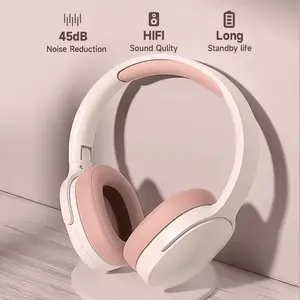Lucky P2961 Bluetooth Headphone Over Ear Stereo HIFI Headset True Wireless Sports With Earphone TF/AUX