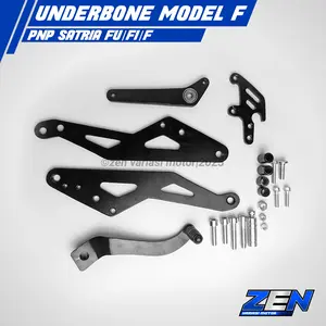 Underbone Satria Fu 150R Fu/Fi karbu & injeksi bahan plat besi tebal Motorcycle