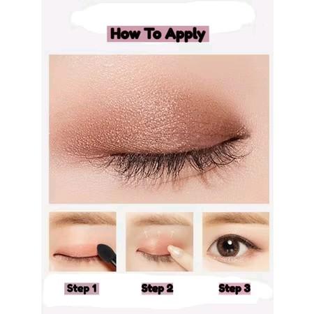 Colour Geometry LM Eyeshadow 12 Warna Long Lasting Waterproof Pallete Eyedhadow 4