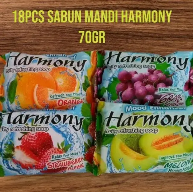 18 pcs sabun harmoni ramdom