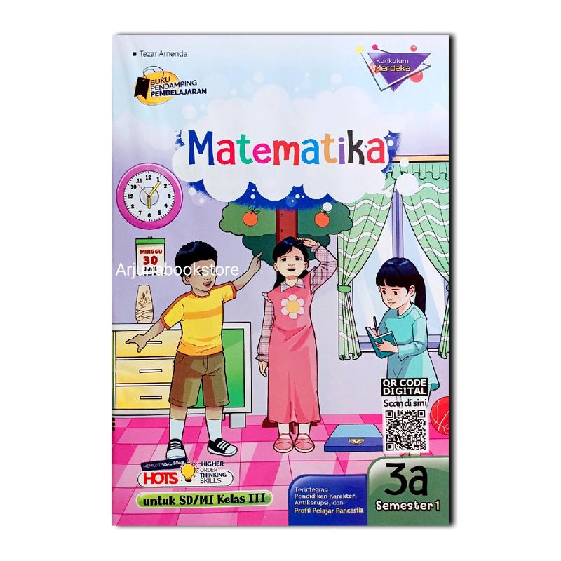 BUKU LKS ZAMRUD PUTRA NUGRAHA KELAS 3 SD/MI Semester 1 KURIKULUM MERDEKA 2