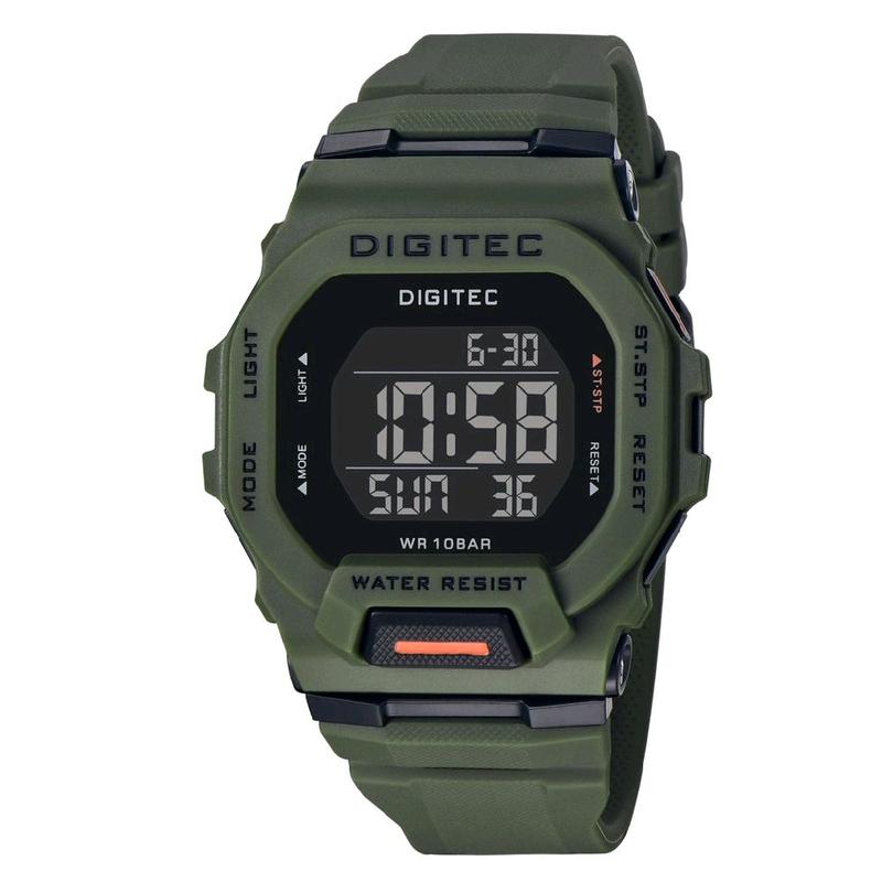 Jam tangan Pria DIGITEC 5169T Digital Digital Tahan air Olahraga Bercahaya 2