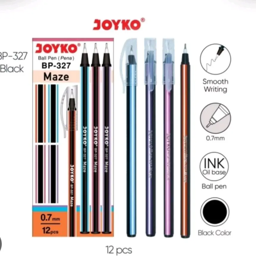 Pulpen 1 pack isi 12 / Joyko 1 pack / satu pack bolpoint