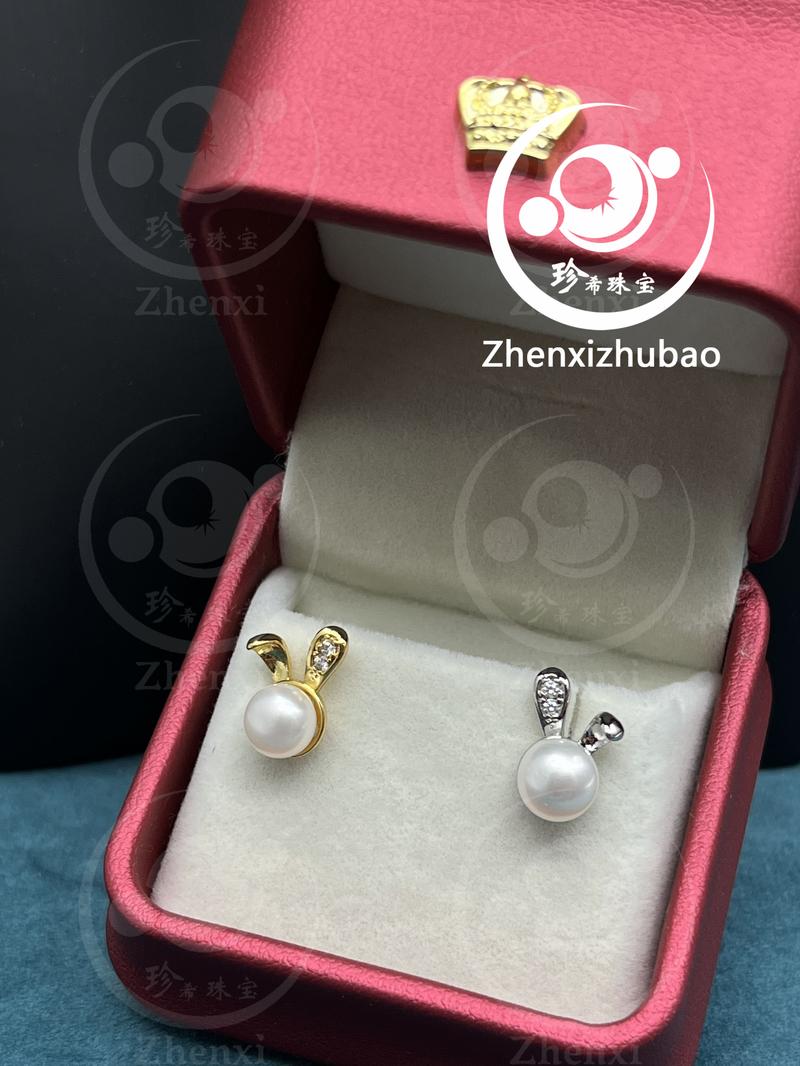 Product Introduction of Cute Gold Rabbit design earrings  ed0022 0