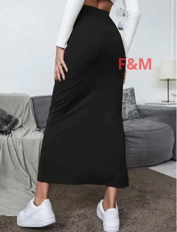 ROK PANJANG KOREA (RK-308) BAHAN SPANDEK WANITA 3