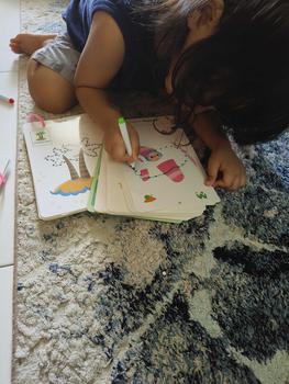 Product Review of Kissdora Kid Tracing Workbook with Erasable Pen Control Educational Training Toy Stroke Line Point Drawing Thinking Learning Buku from 𝑺**𝒂 𝑬**𝒏 1