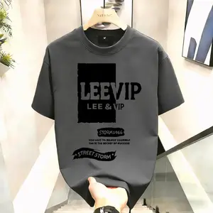 [Waktu terbatas] Kaos lengan pendek katun COD tide merek pencetakan nyaman kualitas mewah Kaos lengan pendek longgar tebal berkualitas