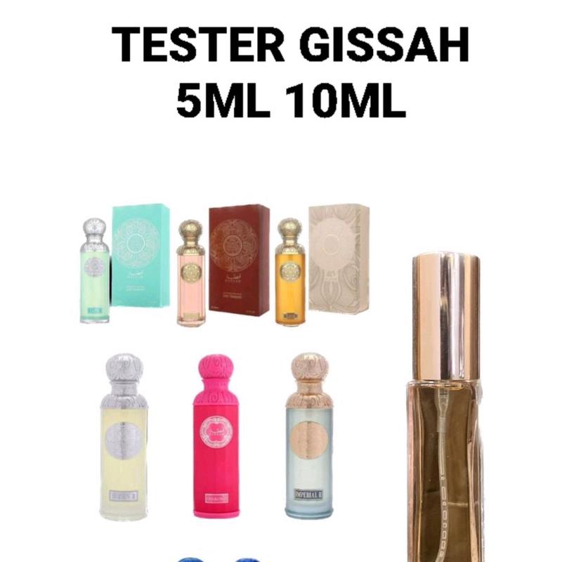 DECANT/TESTER GISSAH parfume Ukuran 5ML 10ML 0