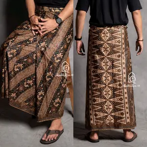 Qobiltu.id - Sarung Batik Motif Seno kembang klasik Dewasa Muslim