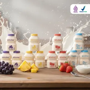 XiDuoDong Yogurt Drink Minuman Yogurt Aneka Rasa Strawberry Pineapple Grape Original Halal Fresh Yogurt Drink