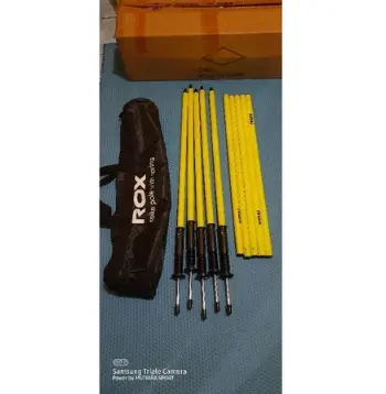 AGILITY SPIKE POLE ROX ORIGINAL HARGA 1 SET LARI TIANG KETANGKASAN