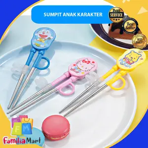 Sumpit Anak Karakter / Sumpit Anak Belajar Makan Model Kartun