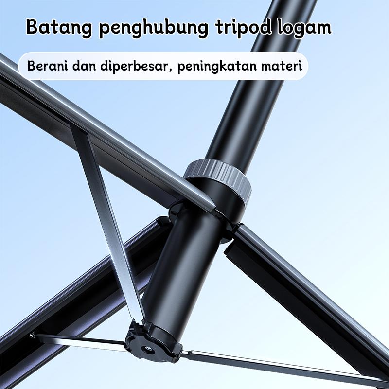 Product Introduction of TOOREA X70 Multifungsi 200CM Tongsis Tripod Aluminium Tripod Selfie Stick HP Stabilizer Holder Stand Bluetooth Remote Tongkat Selfie untuk Kamera DSLR Dengan 1/4 Adaptor 37