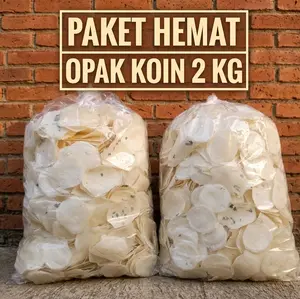 Paket Hemat Opak Koin 2 KG - Kualitas Terbaik untuk Anda