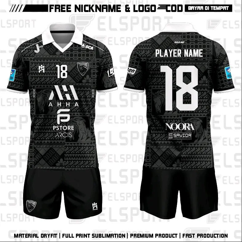Jersey Custom sepakbola&futsal Pendekar United Terbaru Full