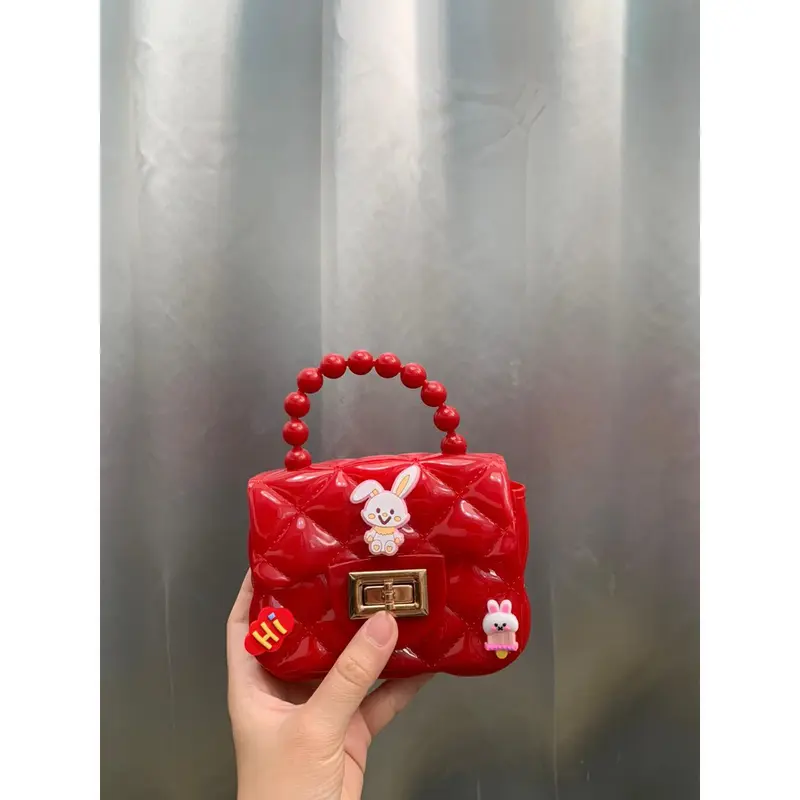 Tas Jelly Mini - Bisa untuk Anak dan Ibu - Slingbag Mini - Tas Selempang Mini Jelly - Dengan Tali Rantai 5