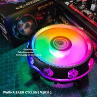 Gambar Imperion HSF Fan Processor RGB Running LED Cyclone CC-G30-01 Versi 2 Heat Sink Fan Kipas CPU Intel & AMD fan processor PC GAMING RGB Running LED dari iTmallOnline Kota Semarang 5 Tokopedia