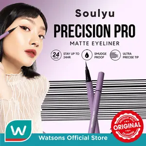 Soulyu Precision Pro Matte Eyeliner - Soft Brown