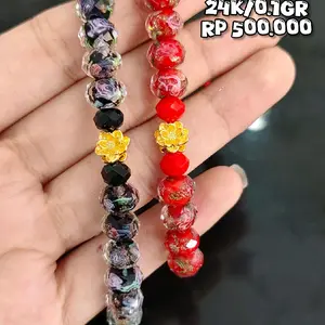 gelang batu candy 24k req dm/chat