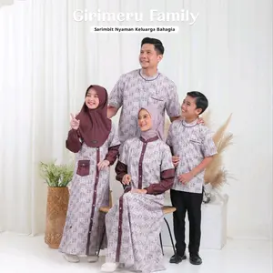 GIRIMERU FAMILY MAROON BY LUBI FASHION