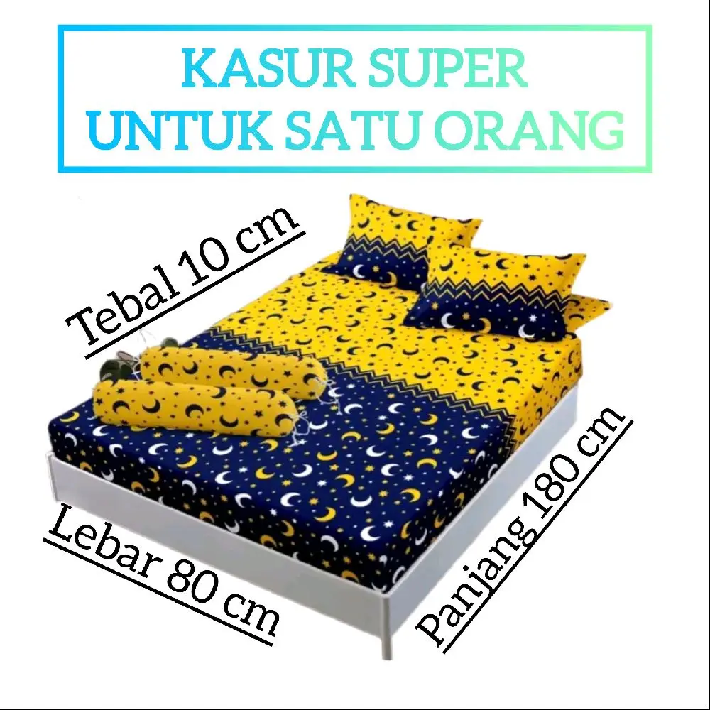 Kasur Anak Super Premium Busa memory Ukuran 180x80x10cm - Furniture Estetik
