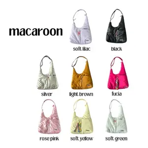 MACAROON SLINGBAG PUFFY | TAS BAHU | TAS SELEMPANG | TAS NGAMPUS BY ROETOE