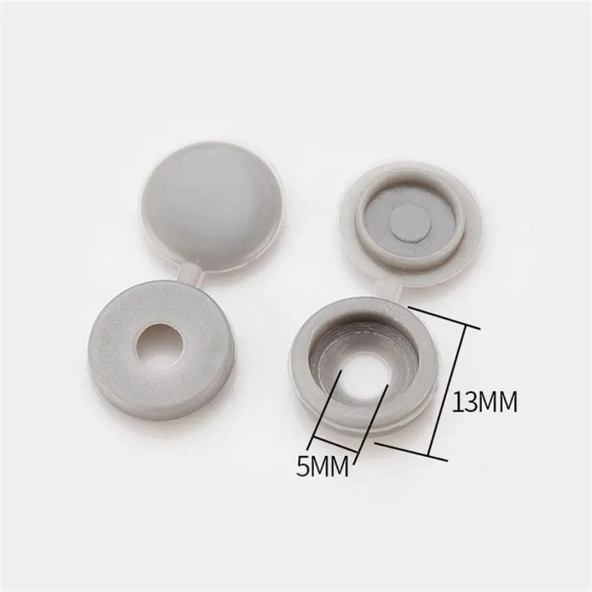 Đai Ốc Nắp Vặn Bằng Nhựa Bản Lề, 100 Chiếc, Nút Mũ Bảo Vệ Chụp Gập, Cho Đồ Nội Thất Ô Tô Và Trang Trí, Bu Lông Đai Ốc, Phần Cứng
