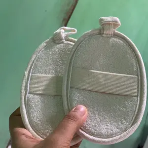 Loofah Body Scrubber Sponge Natural Exfoliating Pad Spons Daki Alami Eksfoliasi Eco Friendly Ramah Lingkungan Gambas Oyong Zero Waste