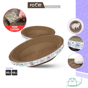 [GARANSI JIKA RUSAK] FOCAT Garukan Kucing Anjing Multifungsi papan Garuk Cat Scratcher Mainan Kucing Cakaran M11/M14 garukan kucing jumbo Kucing Rug Hugger