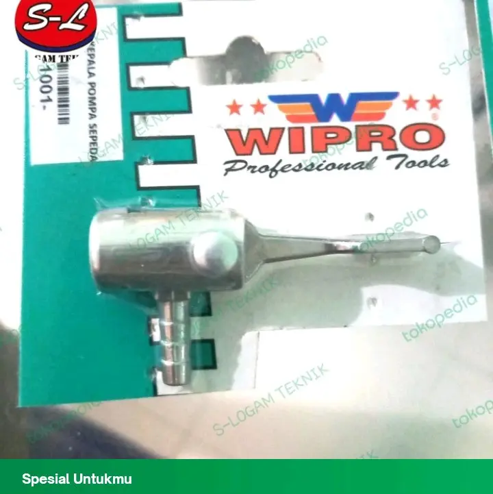 Air Chuck KPS-01 WIPRO Tire Chuck Kepala Pompa Sepeda Angin Pentil