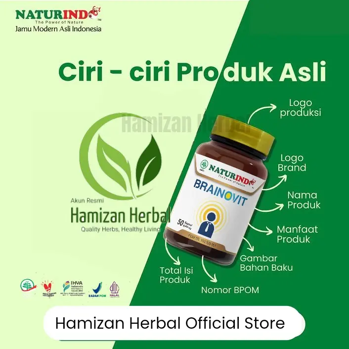 Vitamin Otak Anak Speech delay dan Hiperaktif Peningkat Daya Ingat Kecerdasan Atasi Keterlambatan Berbicara serta Kesehatan Otak BRAINOVIT isi 50 kapsul 2