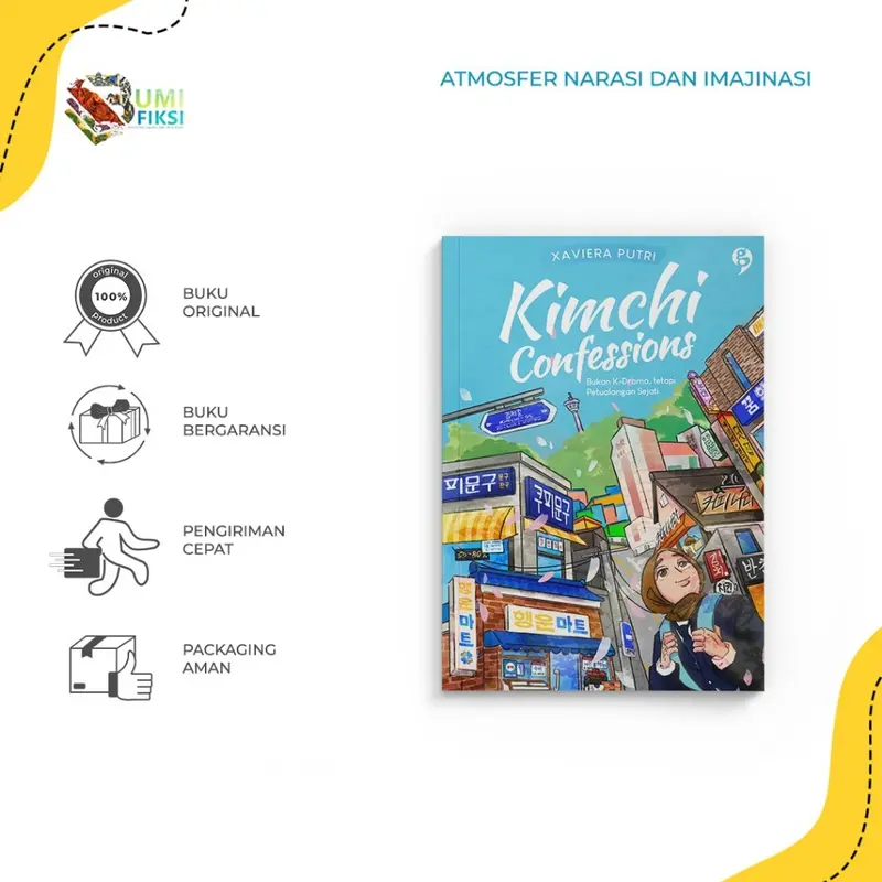 Ready Buku Novel Kimchi Confession - Xaviera Putri - Bumi Fiksi Wanita 0