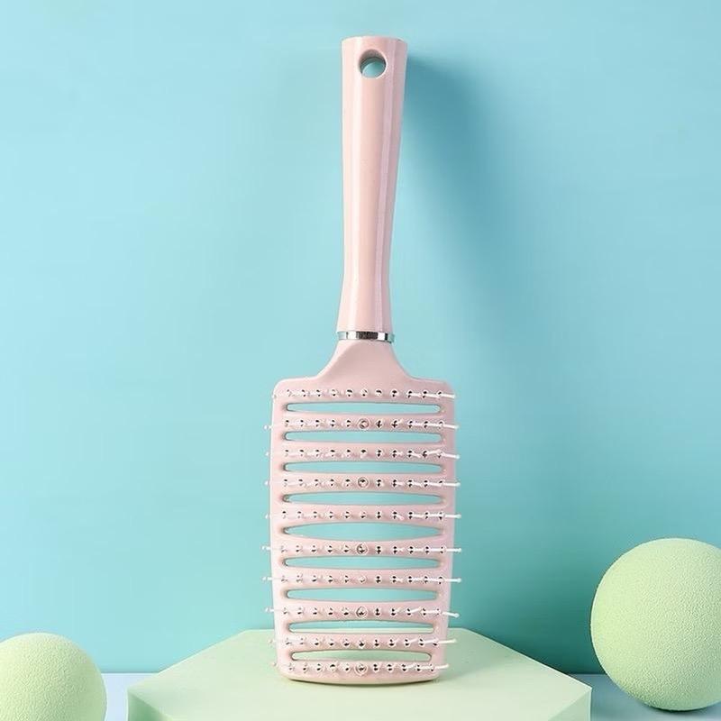 Lược Bán Nguyệt Chải Tóc Gỡ Rối Đa Năng(Loại 1 lược to) - Lược Chải Làm Tạo Phồng Chân Tóc - Lượt Massage Đầu Mini 3