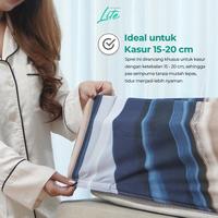 Gambar [NEW] Kintakun LITE Bedcover Set Rumbai 180 x 200 Tinggi 39 cm Motif Baru Kasur Double King Motif Floral Minimalis Modern Aesthetic Multivarian [KAMAR RUMAHKU] - Anila dari Kamar Rumahku Kota Bandung 4 Tokopedia