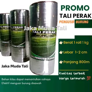PROMO TALI PERAK pengusir burung pipit kualitas SUPER Tanaman
