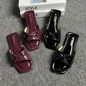 sandal wanita RARA teplek platfrom TRENDY SANDAL WANITA FULL BUSAH SOLL KARET ANTI SLIP