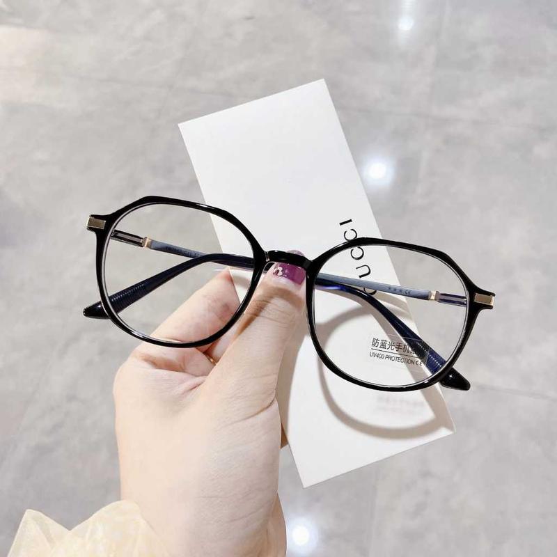 BISA COD Kacamata Photocromic Korea Anti Radiasi Blue Ray 2 In 1 Photochromic Gaya Korea Bentuk Bulat Oval Square Bahan Metal untuk Pria dan Wanita K15 8129 4