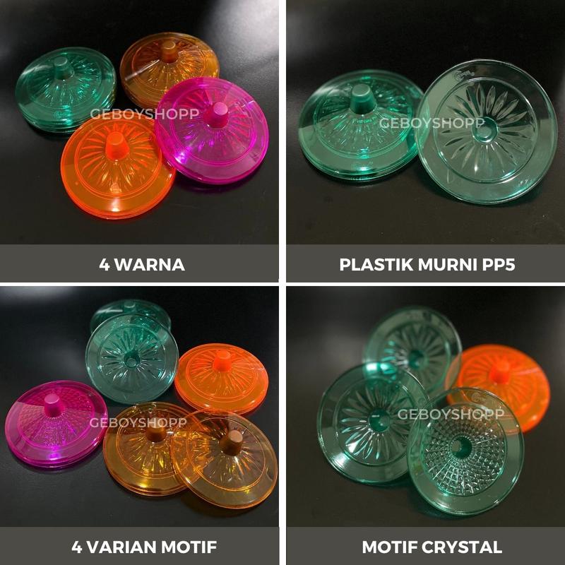 Product Introduction of [1PACK 12PCS] Candid Tutup Gelas CRYSTAL DIAMOND / Tutup Cangkir / Tutup Mug Plastik Food Grade PP5 17