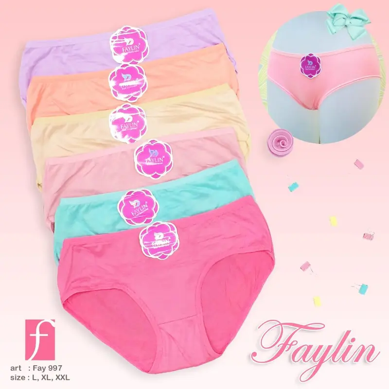 CELANA DALAM WANITA FAYLIN POLOS REMAJA DEWASA FAY 997 0