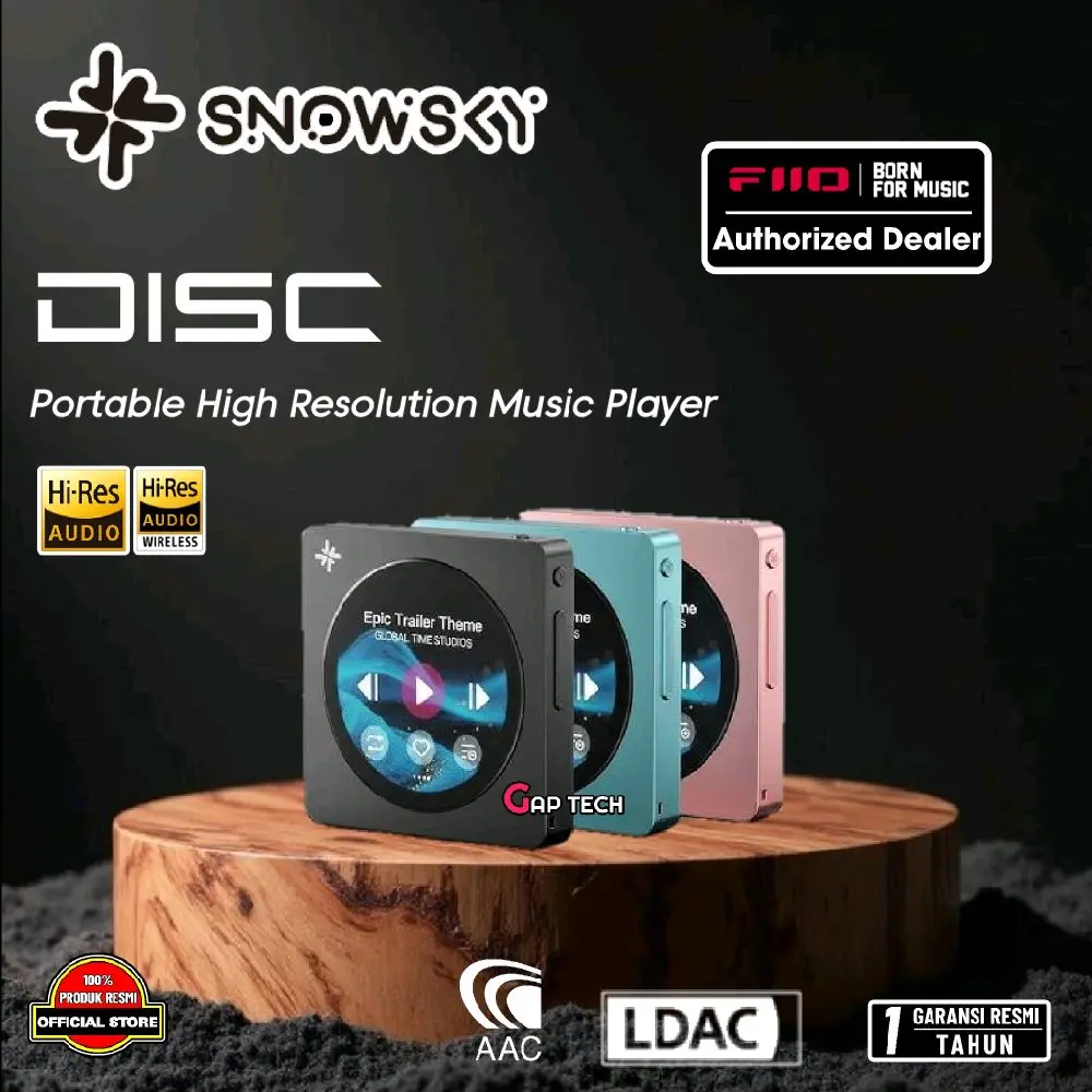 Fiio Snowsky Disc Portable High Resolution Audio Player / Music Player / DAP