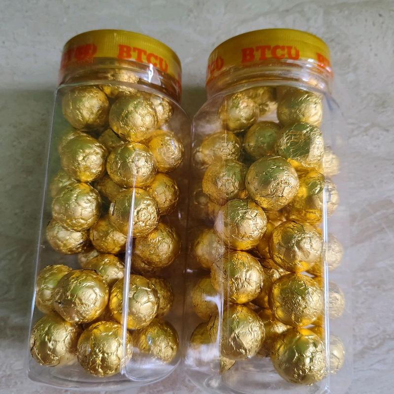 Biskuit Snack Golden Ball Makanan Cemilan Cookies - Toples, Food 1