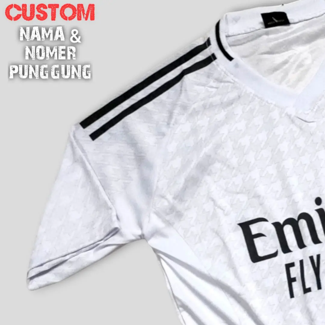 JERSEY MADRIDISTA HOME 2024 2025 TERBARU